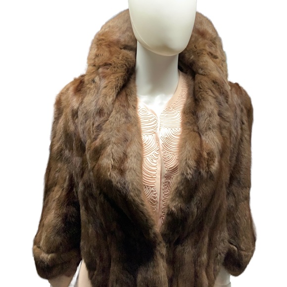 Ladies Fur Stole by Franklin Simon NY Fifth Ave. Size s/m - Picture 3 of 11